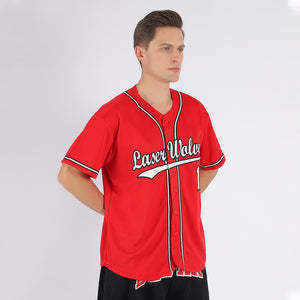 Wholesale Custom Made Baseball Uniform Softball Wear Team Streetwear Design Your Own Breathable Plus Size Baseball Jersey Cheap - Product Image 4