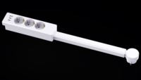 Nouveau Design Chargeur Mural Multi Plug Power Socket Extender avec Rotation à 180 Degrés pour un Accès Facile Extensible 25cm EU Standard