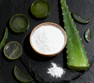 Poudre d'aloe vera polyvalente 100X avec compatibilité premium pour le développement de produits de soins personnels - Product Image 1