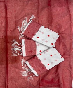 Sari en soie vert clair prêt à être expédié, robe traditionnelle indienne style Banarasi, sari drapé avec motif de bordure pour les cérémonies. - Product Image 3