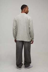 OEM Screen Printed Custom Men's Sweatshirt Personalized Long <b>Sleeve</b> Streetwear Casual Wear Custom Design Apparel Top Clothing - Product Image 5