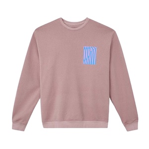 เสื้อสเวตเชิ้ตผ้าฟลีซเนื้อนุ่มคุณภาพสูงสำหรับผู้ชายไซส์พลัส ปี 2025 ผลิตจากผ้าฝ้าย 100%  แบบเรียบ  พร้อมสกรีนโลโก้ตามสั่งด้วยเทคนิคการพิมพ์แบบดิสชาร์จ - Product Image 1