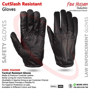 ถุงมือนิรภัยหนังสำหรับผู้ชาย, ถุงมือหนังสำหรับฝึกฝนยุทธวิธีป้องกันได้สูงสุด - Product Image 6