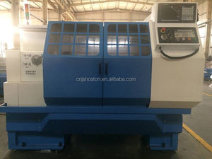 Hoston alta precisione CNC letto obliquo Gantry tipo tornio CK46 8 pezzi Cutter vendita calda in Turchia - Product Image 6