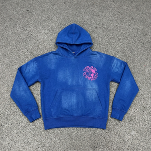 Sudadera con Capucha y Cremallera REXFIT SPORTS Verde Tie-Dye para Hombre, Casual, 100% Algodón, Felpa Francesa, Bolsillo Frontal con Logotipo, Corte Holgado - Product Image 2