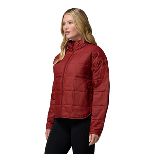 <b>Women</b> Hooded Puffer <b>Jacket</b> 340 GSM Nylon Insulated <b>Winter</b> Coat Windproof <b>Warm</b> Outdoor Casual Fashion Custom OEM Private Label - Product Image 4