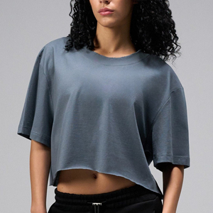 Camiseta Corta Deportiva de Verano para Hombre, de Alta Calidad, Lisa, con Logotipo Personalizado, 180g, 100% Algodón Ecológico - Product Image 5