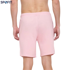Pantalones Cortos Deportivos de Malla 100% Algodón de Secado Rápido para Hombre, con Cordón, Tejido de Punto, Color Sólido, para Correr, Entrenamiento, Gimnasio, Casual - Product Image 2