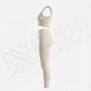 Conjunto Deportivo para Gimnasio, Nuevo Estilo, Ropa Deportiva sin Costuras para Mujer, Traje de Yoga a la Moda - Product Image 3