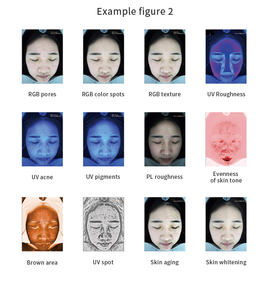 2023 espelho mágico portátil 3d, scanner de rosto inteiro, máquina de diagnóstico de pele facial, testador de pele - Product Image 6