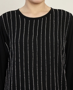 Nueva Abaya Tradicional Islámica Negra para Mujer, Estilo Saudí, Primavera 2026, Dubai, Poliéster Transpirable, Largo hasta el Tobillo, Musulmana - Product Image 5