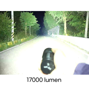 Lampe de travail rechargeable ZeroBeam F50 à 6 LED, professionnelle, étanche IPX8, 17000 lumens, portée de 560 m, chargement USB-C, verre trempé - Product Image 2