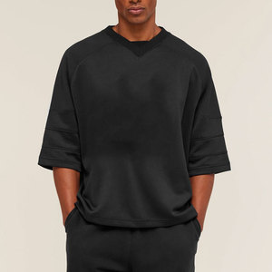 เสื้อยืดคอวีทรงโอเวอร์ไซส์ ดีไซน์ใหม่ ไซส์พลัส ทรงหลวม ไหล่ตก สวมใส่สบาย แฟชั่นสตรีทแวร์ แห้งเร็ว ระบายอากาศได้ดี รับสั่งทำ - Product Image 4