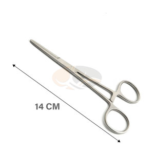 Dog Cat Ear Cleaner Manual 2pcs Hair Remover Veterinary Pean Forcep Tartar Scraper Professional Pet Grooming Tool Stainless - Product Image 2
