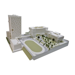 โรงงานจีน ผลิตแบบจำลองอาคาร Zaha Hadid ด้วยเรซิ่น ขนาดใหญ่ พื้นผิวเรียบ บริการพิมพ์ 3 มิติ แบบต้นแบบด้วยเทคโนโลยี SLA - Product Image 5