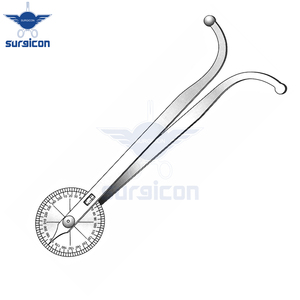 Goniómetro Thole de 34 cm / 13-1/2 Pulgadas, Instrumento de Medición Ortopédico de Acero Inoxidable para la Evaluación del Ángulo de las Articulaciones - Product Image 5