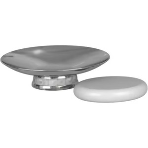 Rust Free Golden Color Oval Metal Soap Stand Minimalist Design Easy To Clean <b>Bathroom</b> <b>Accessory</b> Soap Dish - Product Image 2