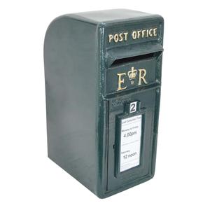 Compre en línea una caja de correo roja para el hogar, personalizable, estilo antiguo, de gran capacidad, resistente a la intemperie, hecha a mano con texto personalizado. - Product Image 5