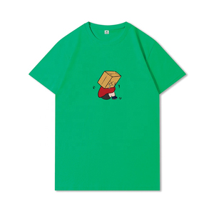 เสื้อยืดพิมพ์ลายลำลองสำหรับฤดูร้อน ผ้าระบายอากาศ แขนสั้น นุ่ม เบา สบาย เหมาะสำหรับผู้หญิง ใส่ได้ทุกวัน - Product Image 4