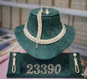 Conjuntos de Joyería de Moda para Compromiso, Aniversario y Boda, Estilo Vintage 2024, Forma Personalizada, Aleación de Zinc y Cristal, Mejor Compra, Envío Inmediato desde el Reino Unido - Product Image 3