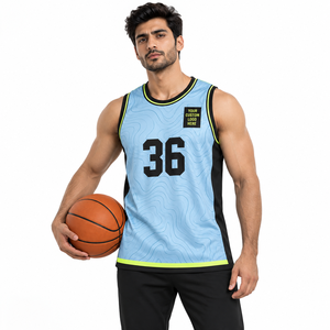 Camiseta Deportiva de Baloncesto Personalizada con Logotipo, Número y Nombre del Jugador, Impresión Transpirable de Secado Rápido para Entrenamientos y Partidos - Product Image 3