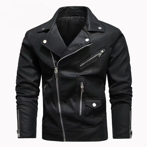 Chaqueta de Invierno Premium para Hombre, de Cuero Genuino, Transpirable, Ecológica, Resistente al Viento, con Cierre Frontal y Forro Suave y Cómodo para Uso Casual - Product Image 4