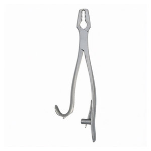 Jeu de pinces à os manuelles Kern 5,5 et 17 pouces, 2x2 dents, à cliquet, instrument chirurgical orthopédique en acier inoxydable - Product Image 3
