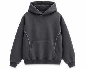 Sudadera con Capucha Personalizada al por Mayor, Estilo Acid Wash, para Hombre, Oversize, Casual, de Forro Polar, Fabricación OEM - Product Image 1