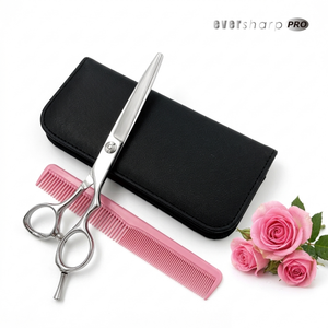 กรรไกรตัดผมมืออาชีพสแตนเลส VG10 สีโรสโกลด์ สำหรับคนถนัดขวา พร้อมโลโก้สั่งทำขายส่ง |   OEM/ODM - Product Image 2