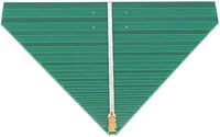 Antenne log-périodique ultra large bande Gisantone G20111A 600-6000 MHz 50W à polarisation verticale sur circuit imprimé sans fil 15dBi