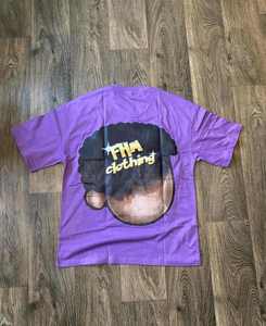 เสื้อยืดสไตล์วินเทจ ลุคดิสเทรส ผ้าคอตตอนฟอกสี เสื้อยืดสตรีทแวร์ลายกราฟิก ประดับคริสตัล ทรงบ็อกซี่ สำหรับผู้ชาย - Product Image 4