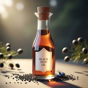 Aceite de Semillas Negras Prensado en Frío, Aceite Portador Puro de Nigella Sativa para Cosméticos, Crecimiento del Cabello y Salud de la Piel - Product Image 2