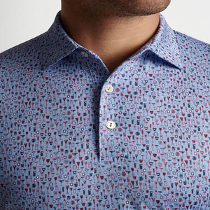 Polo de Golf Extra Grande de Alta Calidad, Polo de Golf para Hombre con Estampado de Poliéster y Spandex, con Logotipo Personalizado - Product Image 2