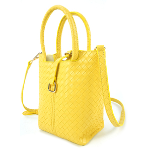 Sac Seau en Cuir de Vachette Tressé à la Main pour Femme, Léger, Durable, Classique, en Cuir PU, Vente en Gros, Haute Qualité - Product Image 2