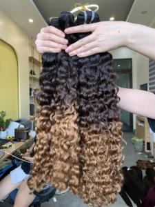 Eurasian 100% Cheveux Humains Remy Vietnamiens Non Transformés Kinky Curly Grade à L'état Naturel - Product Image 6