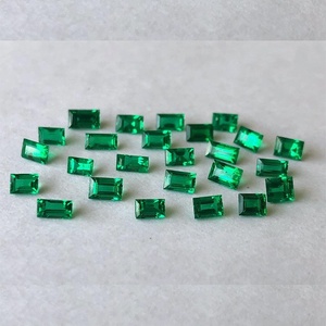 Lot de baguettes naturelles non revêtues, 2/5mm à 8/11 Mm, finition émeraude limée de qualité Fine, pour fabrication de bijoux, vert, livraison gratuite - Product Image 3