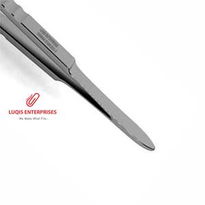 Pince à serviette Jones à action croisée, pince de maintien de serviette chirurgicale en acier inoxydable, instrument médical chirurgical - Product Image 3