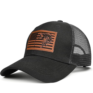 ODM OEM Brown Mesh Back 6-Panel Adjustable Cap Embroidered Logo Lightweight Camo Hunting <b>Hat</b> for <b>Men</b> Boys Outdoor <b>Waterproof</b> <b>Hat</b> - Product Image 2