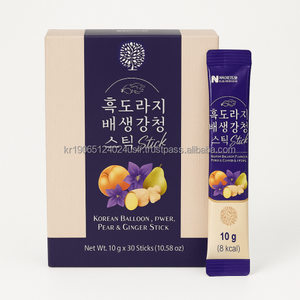 Ballon noir Fleur Poire Extrait de gingembre Bâton de thé Emballage individuel Boisson à base de plantes Marque privée - Product Image 1