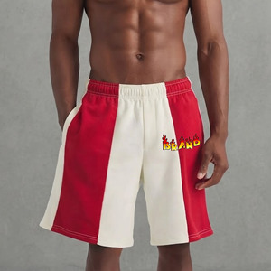 Shorts de course pour hommes en polyester/coton, couleur unie, écologiques, avec poches latérales, séchage rapide et respirants – Collection 2026, Offre Spéciale - Product Image 4