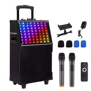Altoparlanti portatili da 12 pollici 60W con luce a spettro LED e Design per asta di controllo remoto Bluetooth - Product Image 2