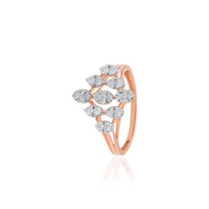 Anillo Elegante de Joyería Fina con Diamante Natural de 0.41 Quilates, Corte Brillante Redondo, Diseño Clásico de Lujo Atemporal - Product Image 2