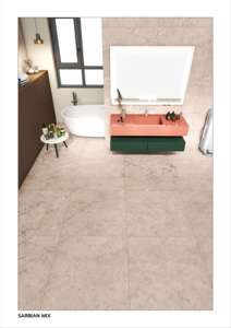 Azulejos de Porcelana Modernos con Diseño Arquitectónico Mate, 600X600MM 24X24, Azulejos de Cerámica Vitrificados Premium para Piso - Product Image 5