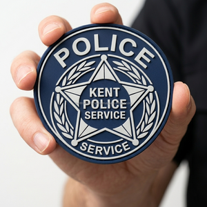 Écussons en caoutchouc PVC 3D personnalisés sous marque privée pour uniformes de services publics, agents de sécurité et agences – Vente en gros - Product Image 5
