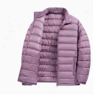 Chaqueta de Plumón para Hombre de Invierno, Diseño Nuevo de Alta Calidad, Personalizable, Ligera, Estilo Casual, Cierre de Cremallera, Logotipo Frontal - Product Image 4