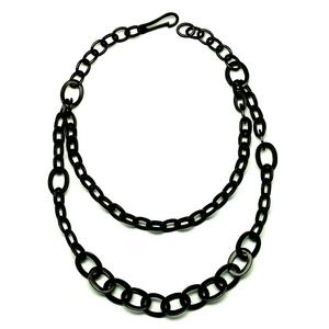 Collares de Moda Unisex Ecológicos de Cuerno de Búfalo, Estilo Cadena, 90cm, Seguros para el Usuario, Ideales para Aniversarios, Venta al Por Mayor - Product Image 1
