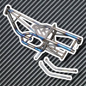 Premium Titanium Alloy Motorcycle Frame for NMAX Racing Taiwan Manufacturer - Product Image 6