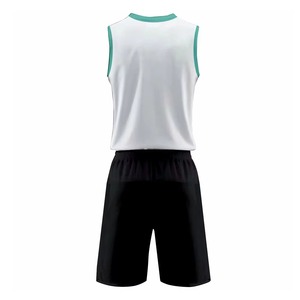 Ensemble d'uniformes de basketball pour jeunes de haute qualité, logo personnalisé, sublimation, nouveau style et design, respirant et options grandes tailles, qualité supérieure - Product Image 3