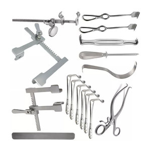 Kit de rétracteurs chirurgicaux orthopédiques généraux pour chirurgie abdominale majeure, en acier inoxydable réutilisable, modèle MOL - Product Image 4