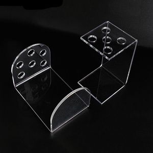 Soporte Transparente de Plástico Acrílico Duradero de Alta Calidad para Tijeras, con Seis Orificios, para Herramientas de Peluquería, Uso en Salón de Belleza - Product Image 3